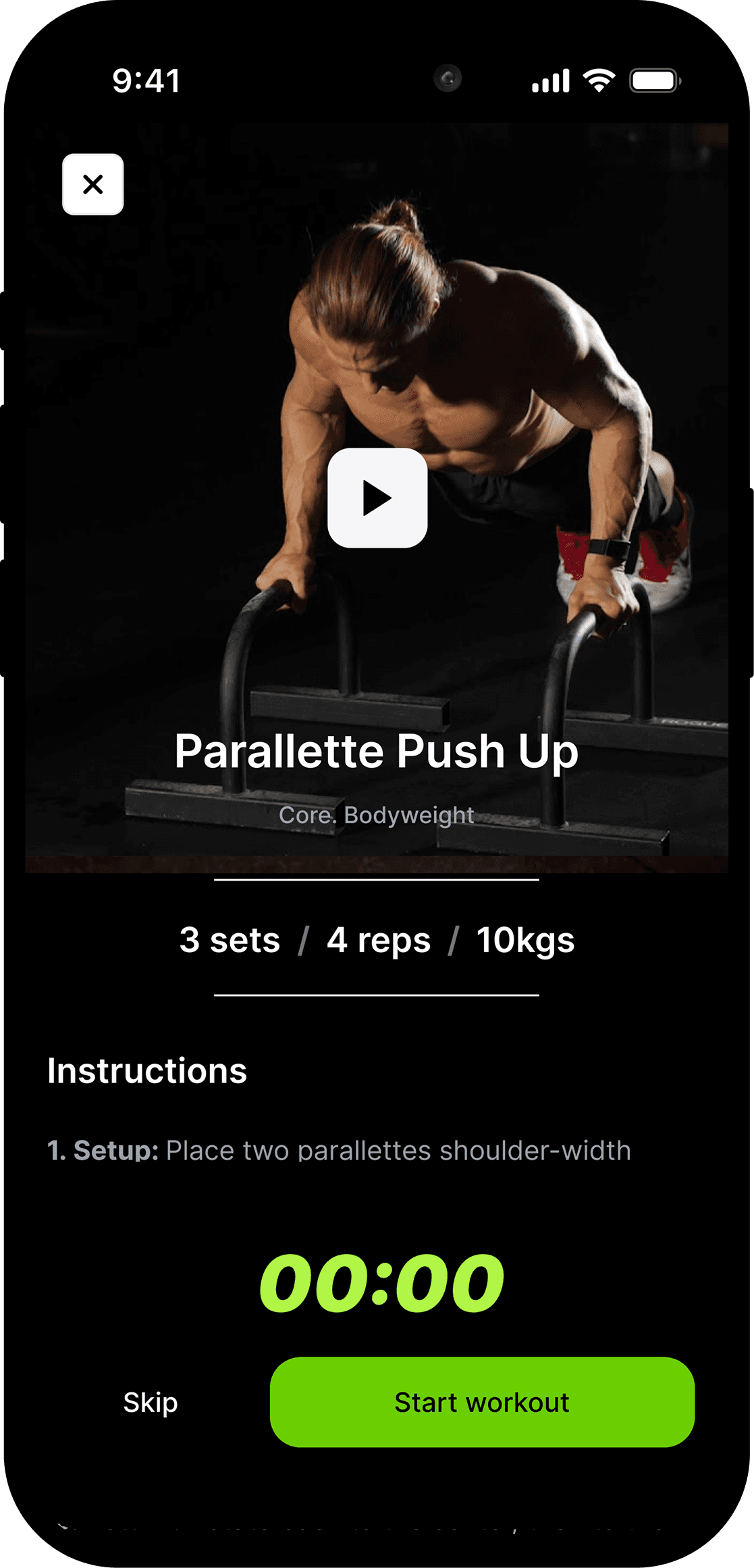 Exercise details feature illustration
