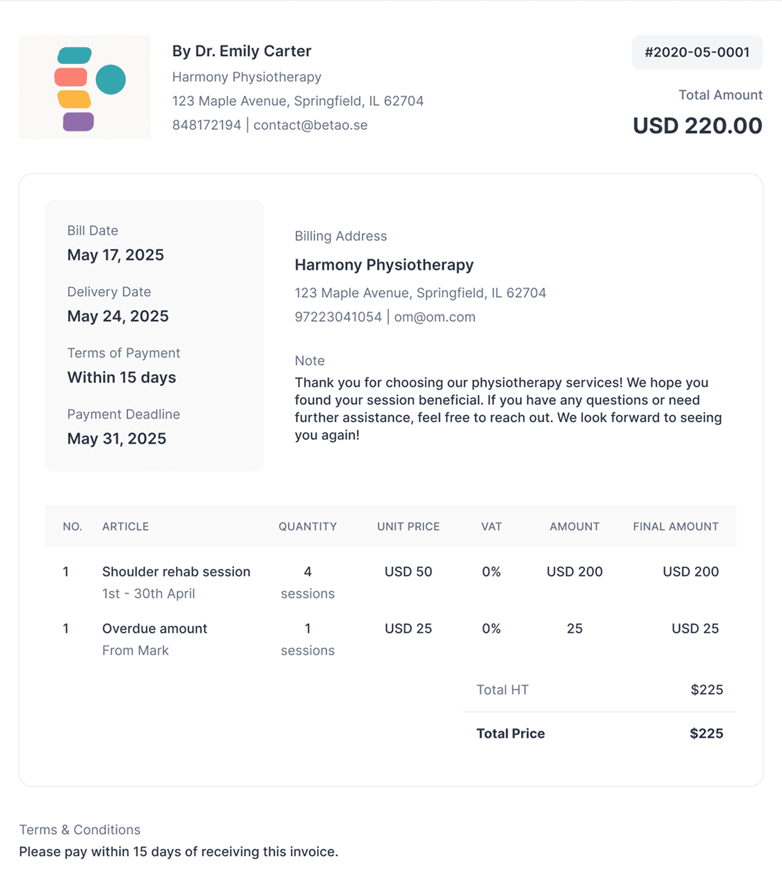 Create invoice feature illustration